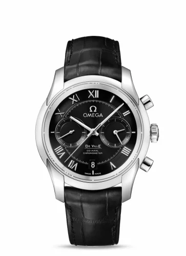 Omega De Ville Co-Axial 42 Chronograph Stainless Steel / Black 431.13.42.51.01.001 (43113425101001)